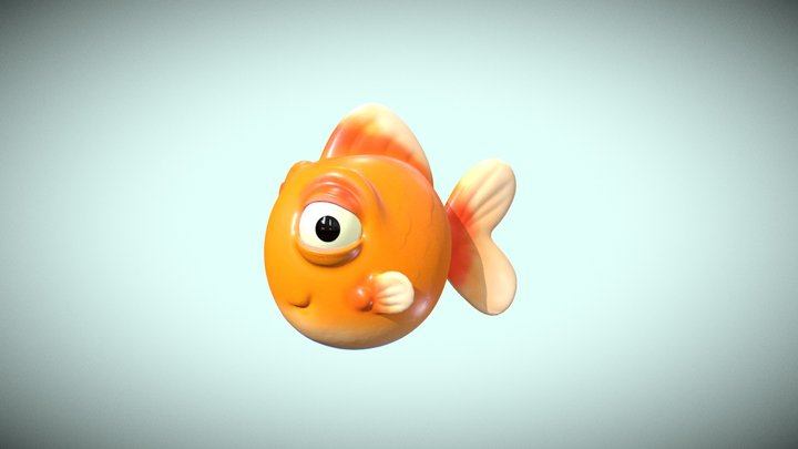 Goldfish 3D Model