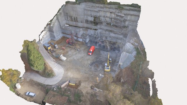 Brè - Cantiere Window Lake - nov. 2016 3D Model