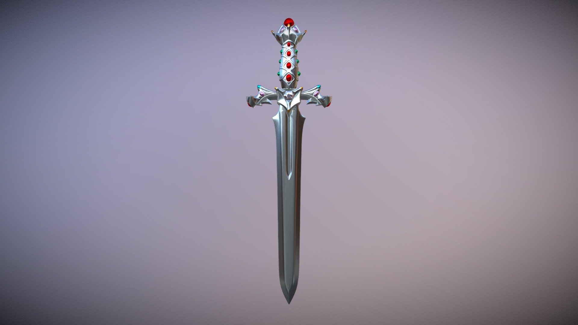 Magical Sword 3D model by Navillus (Navillus001) [794763f] Sketchfab