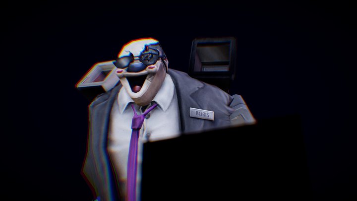 IS8_ Boris (ND)  邪恶冰淇淋8科学怪人弗兰肯 · 鲍里斯（不可下载） 3D Model