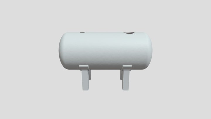 Pressur Vessel 3d mechanical model 3D Model