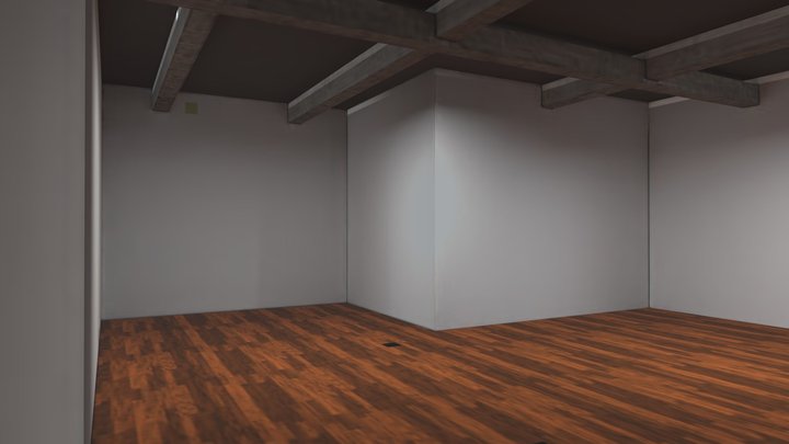 Small art gallery space 3D Model