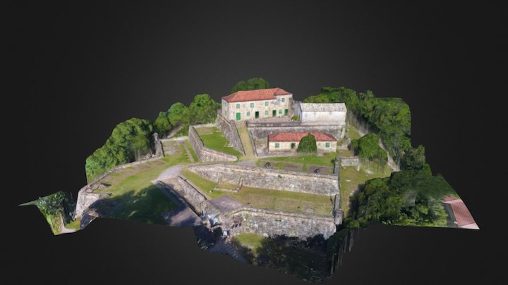 Fortaleza de São José da Ponta Grossa 3D Model