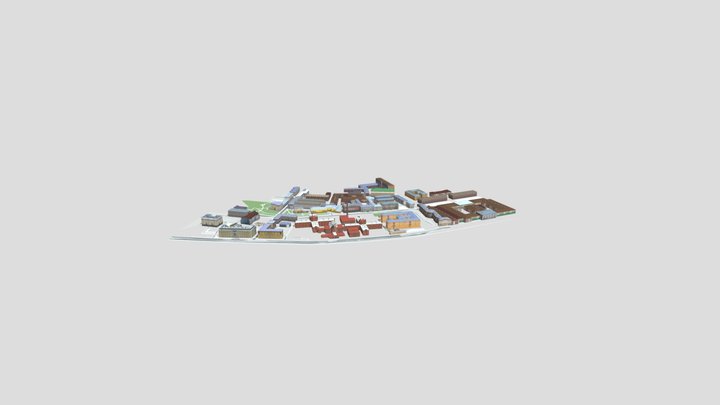 Saint Petersburg, Kresty 3D Model