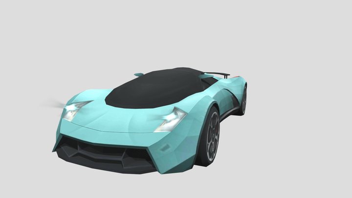 fast racing 3d - lamborghini insecta – Gratis 3D-model STL