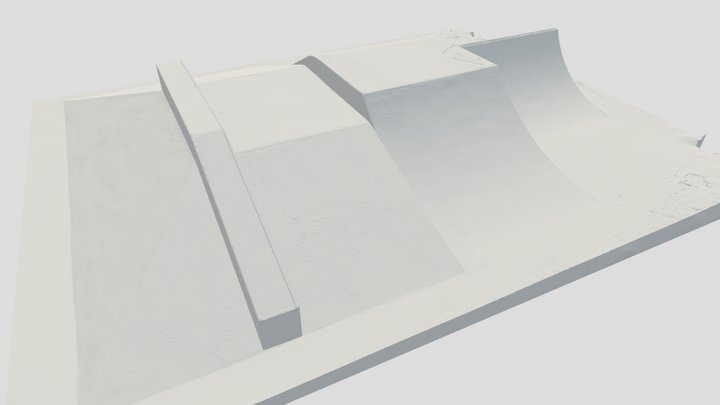 skatepark Gliwice photogrammetry 3D scan 3D Model