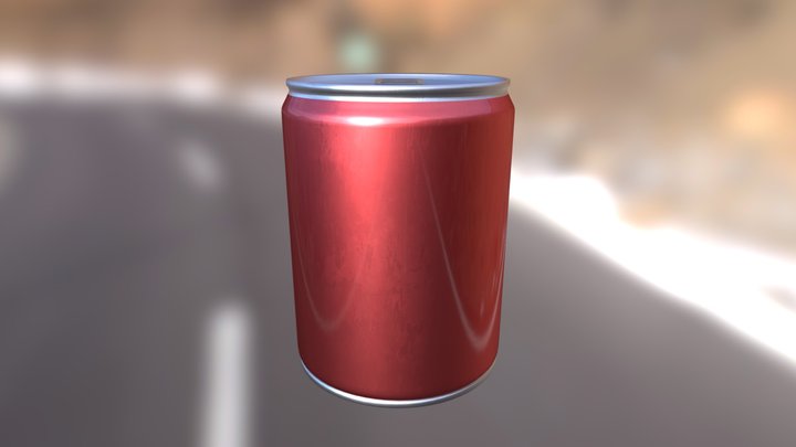 Normal Can 3D Model