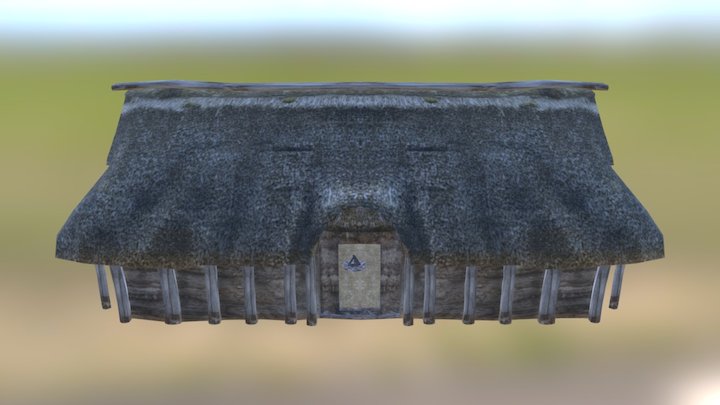 Native House or Building A – Free 3D Model STL
