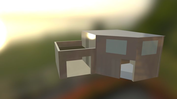 House - Maya LT 2016 3D Model