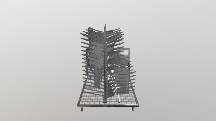 CHARIOT TRANSITIQUE DEVELOPPEMENT 3D Model