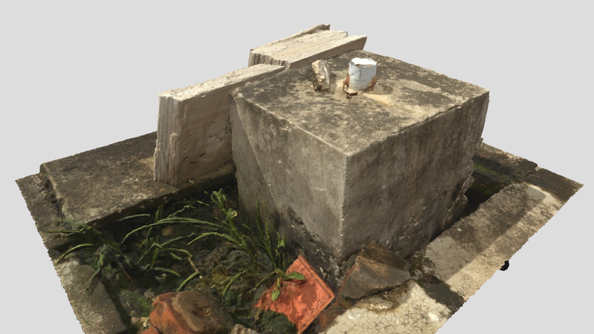 A strange chimney on the roof