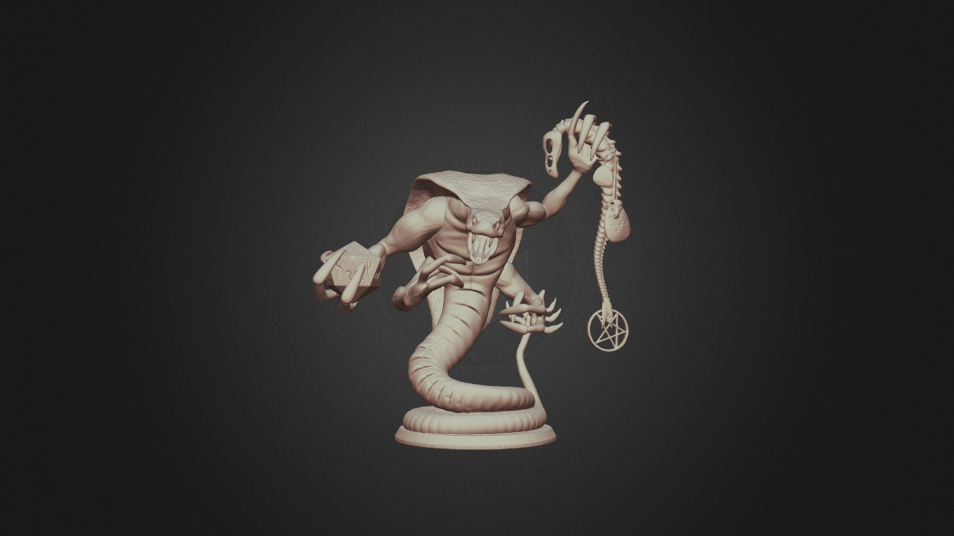 Naga - 3D model by LORDatta [794d65c] - Sketchfab