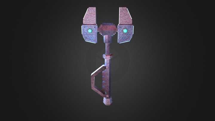 Hafid_LowPolyKey 3D Model