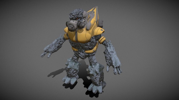 Halo 3 Grunt 3D Model