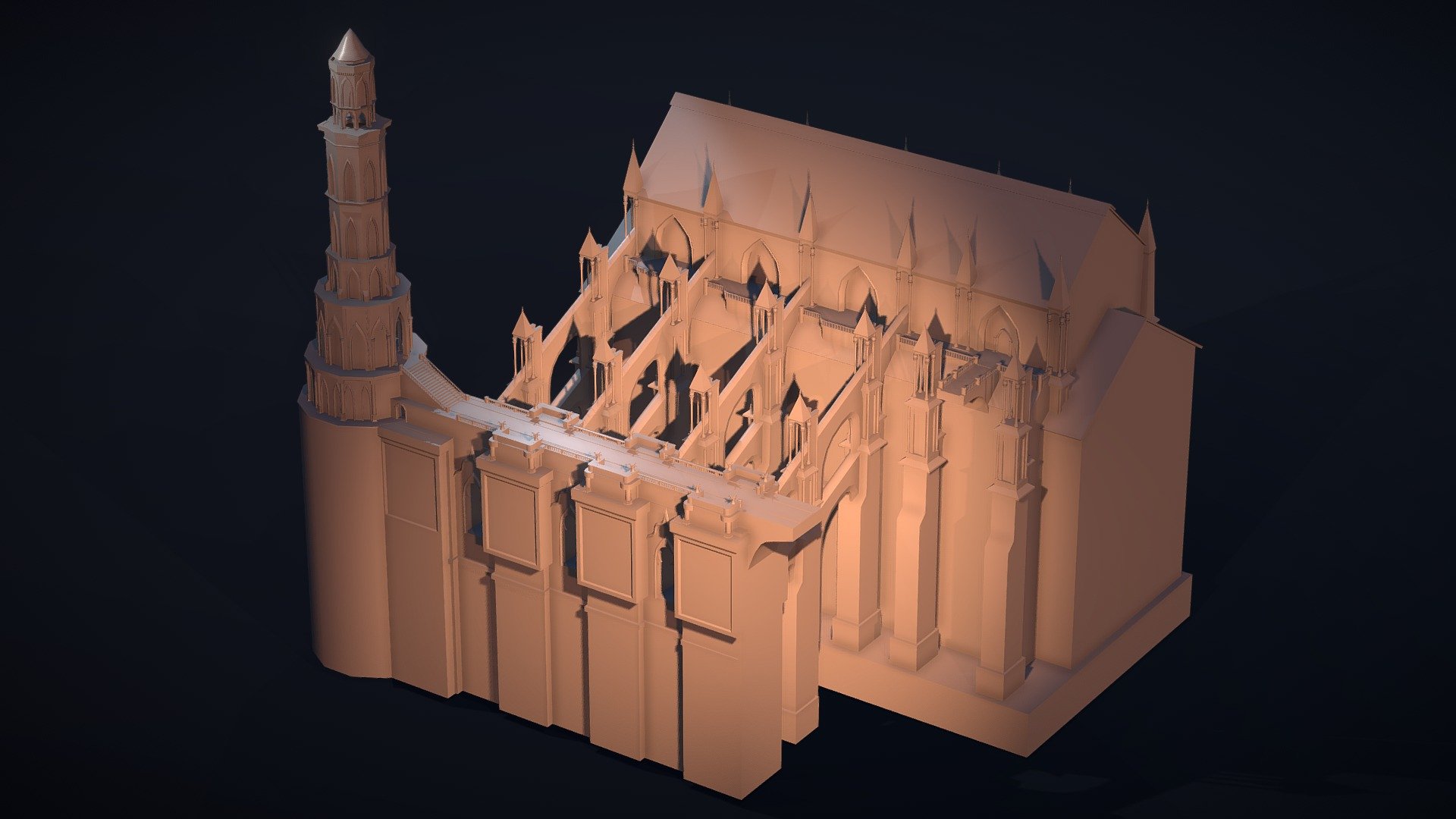 Anor_Londo_draft - Download Free 3D model by Vladislav Kolpakov ...