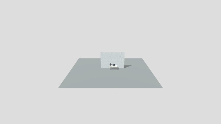 TableFanLaptop 3D Model