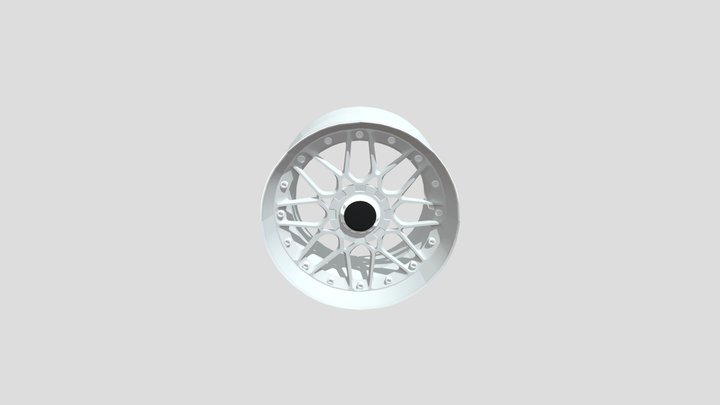 Velg BBS RS11 Ring 17 PCD 3D Model