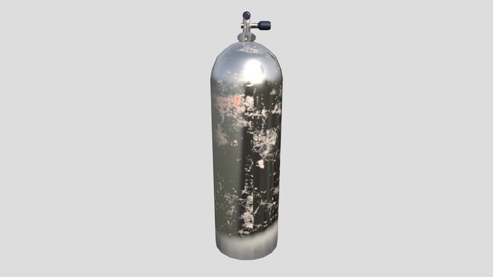 Scuba Tank worldskills 3D Model