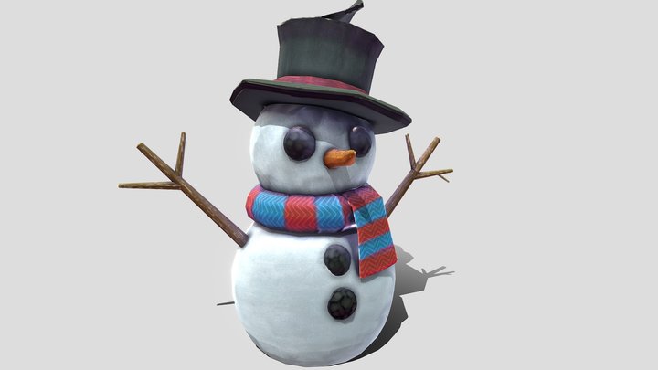 Snowman! 3D Model