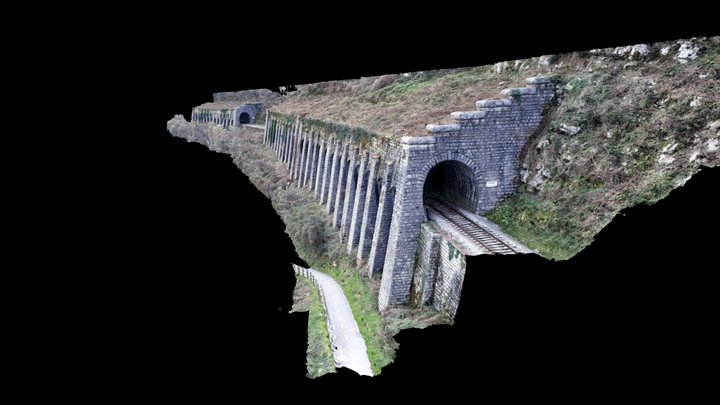 Bohinj Railway - Sabotin protective gallery 3D Model