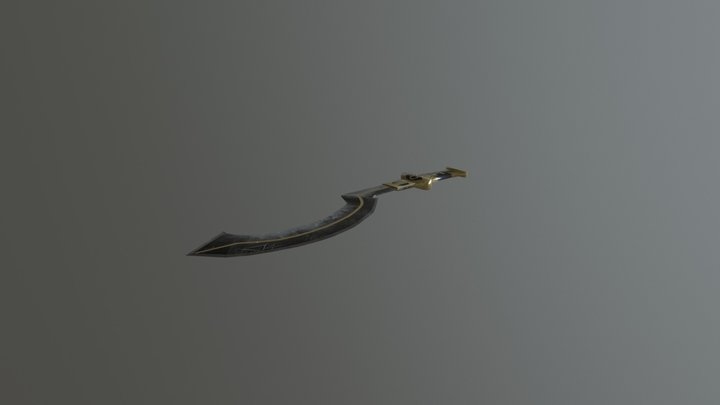 Khopesh Sword 3D Model