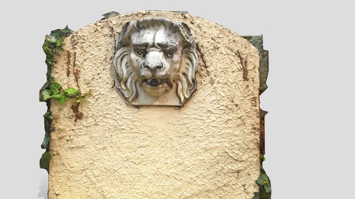 Statu Lion 3D Model