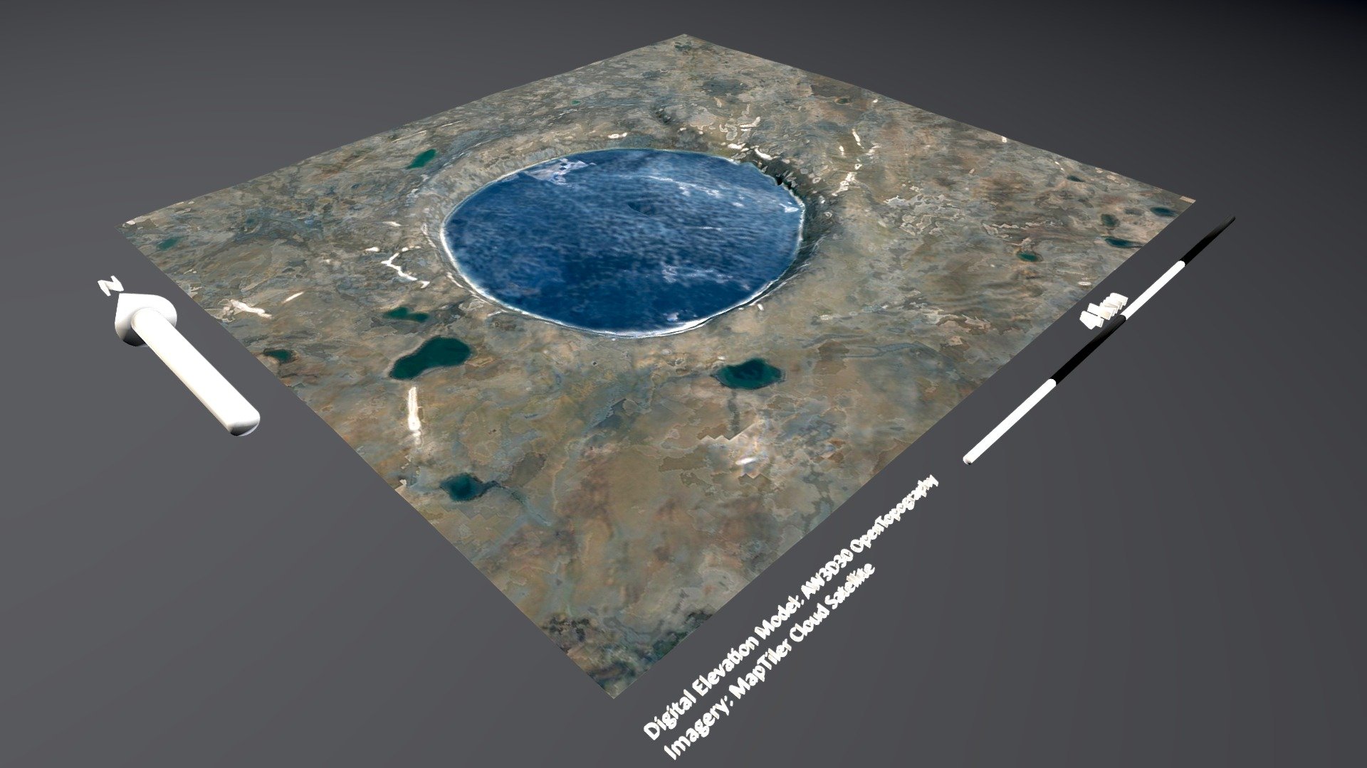 Pingualuit impact crater, Canada