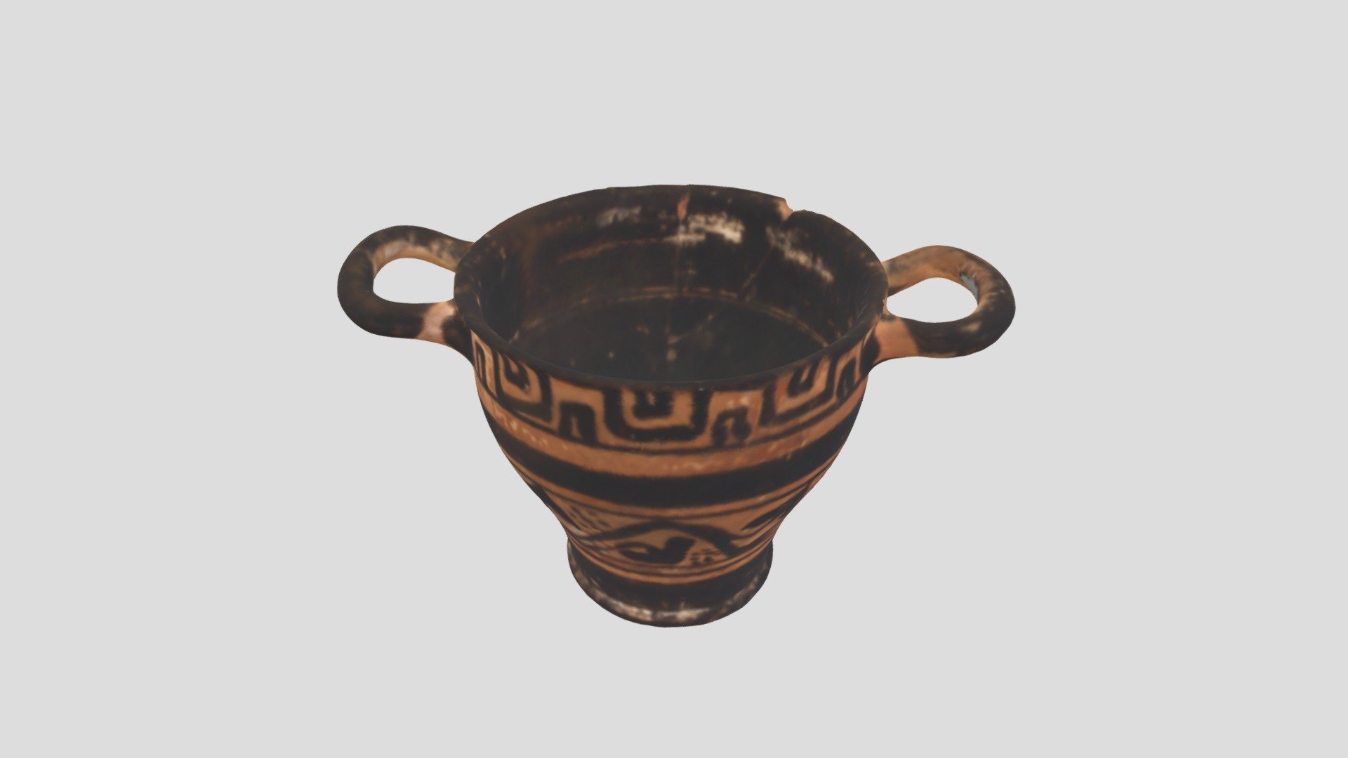 UVA 3D Greek Vases - skyphos 20161118