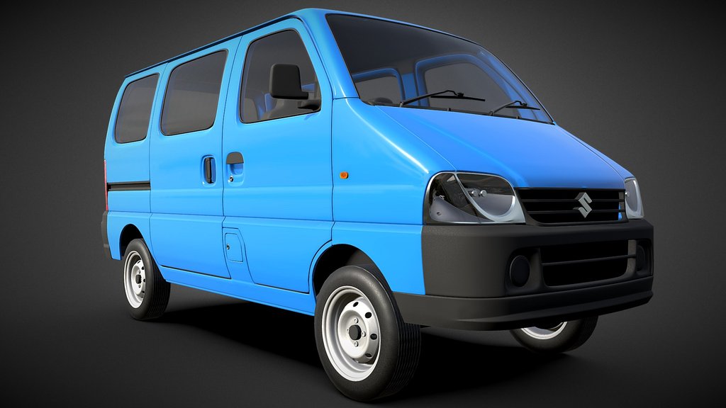 Suzuki Eeco – 3D Model (PBR, Real-Time)