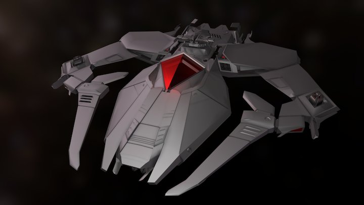 Cress Starfighter 3D Model