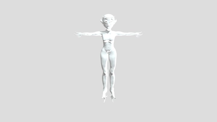 Esculpido Martina Manzano 3D Model