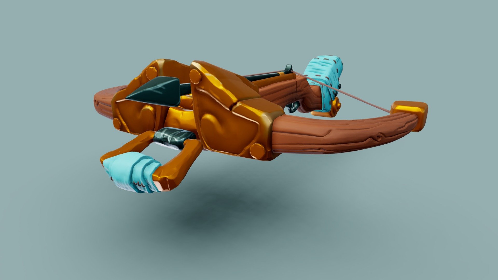 Sculpted Crossbow inspired by Caio Filizola