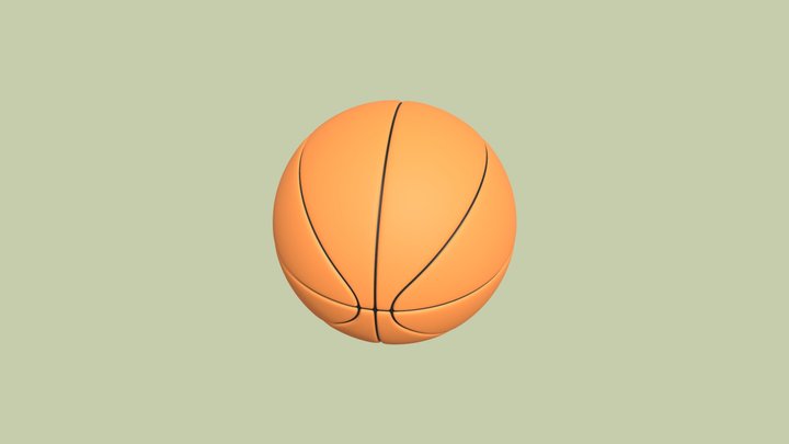 basketball 3D Model