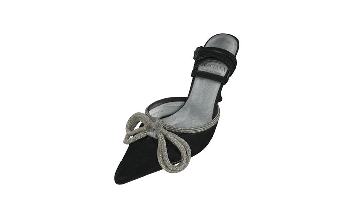 Puffy women's shoes 3D Model