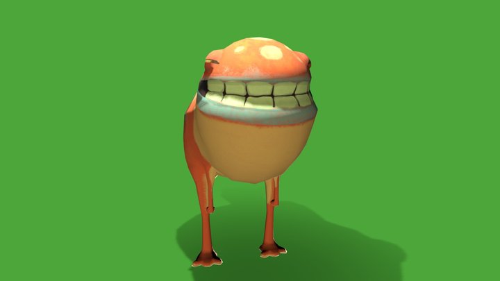 Silly Creature 3D Model 3D Model
