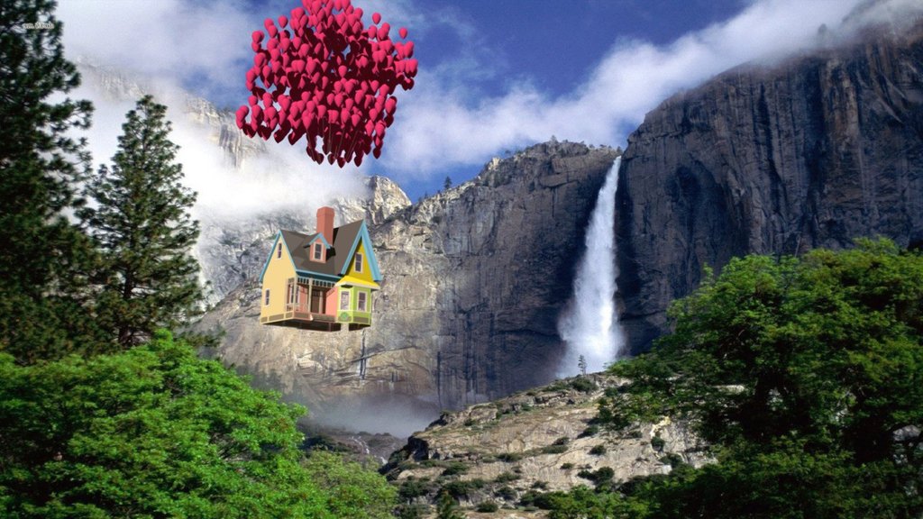 Maison de "La haut" - " Up " House - Disney — Sketchfab embed 3D viewer