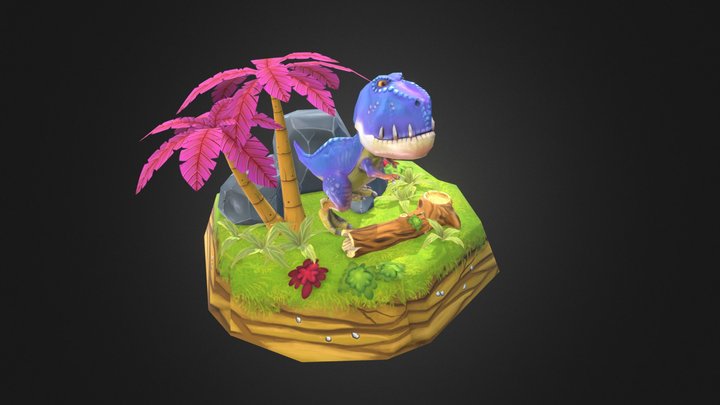 T-Rex 3D Model