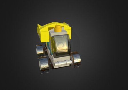 Lastebil 3D Model