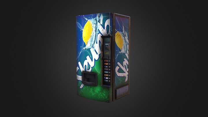 Skunk Vending Machine 3D Model