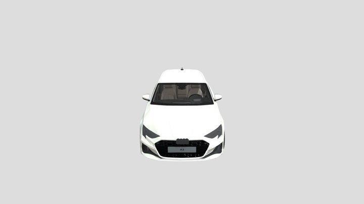 Audi A3 2025 3D Model