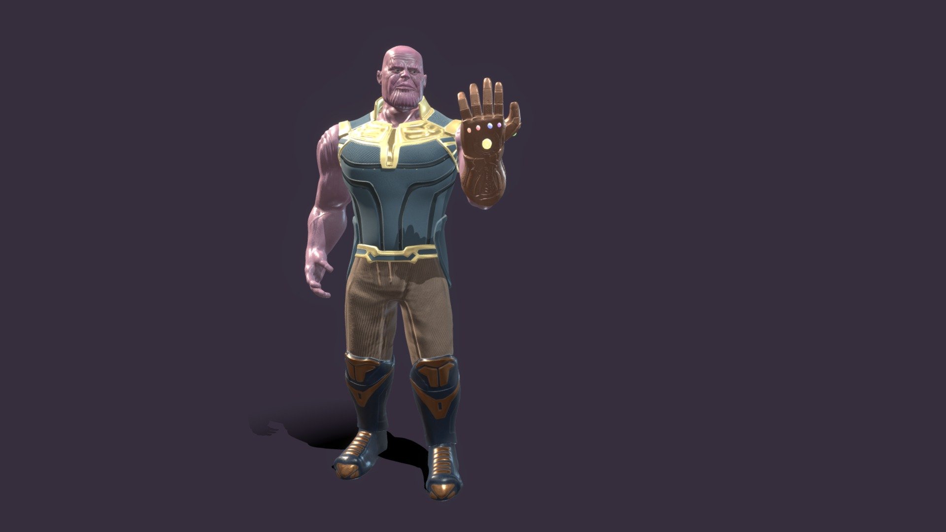 Thanos — Sketchfab embed 3D viewer