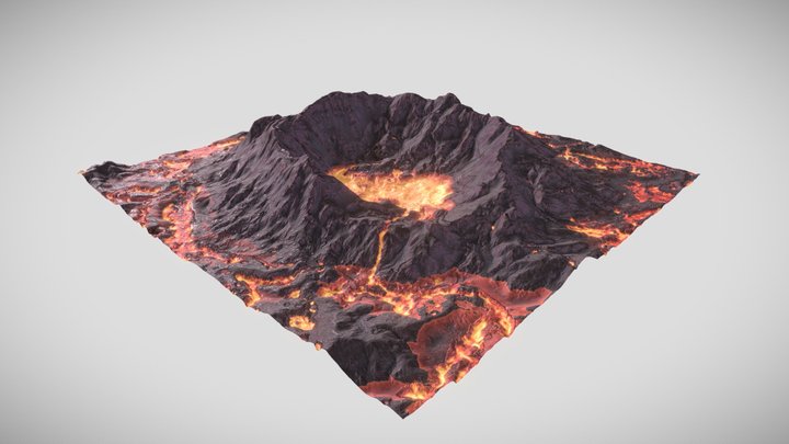 Volcano V3 3D Model