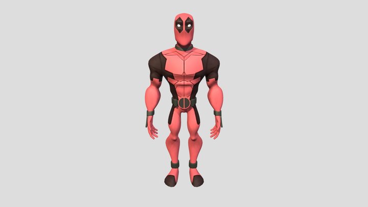 Deadpool 3D Model