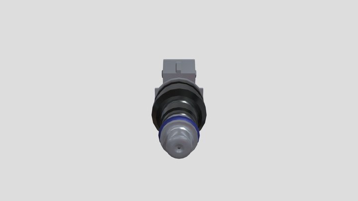 inyector electrinico bosh 3D Model