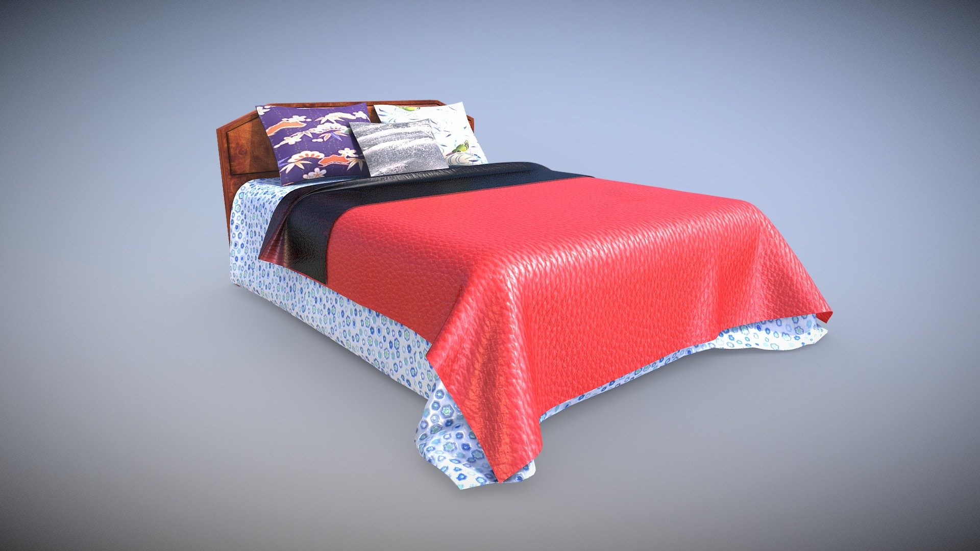 Bedroom 3d Model By Ljupcezitosanski [795d2b5] Sketchfab