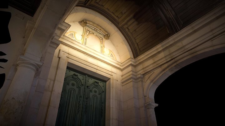 Church Door 3D Model