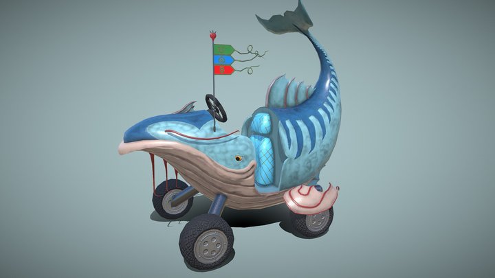Efteling racing - Fabelvis buggy 3D Model