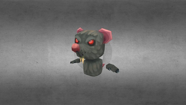 Enemy - Rat 3D Model