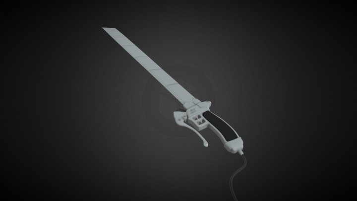 Attack on titan Odm Blade 3D Model