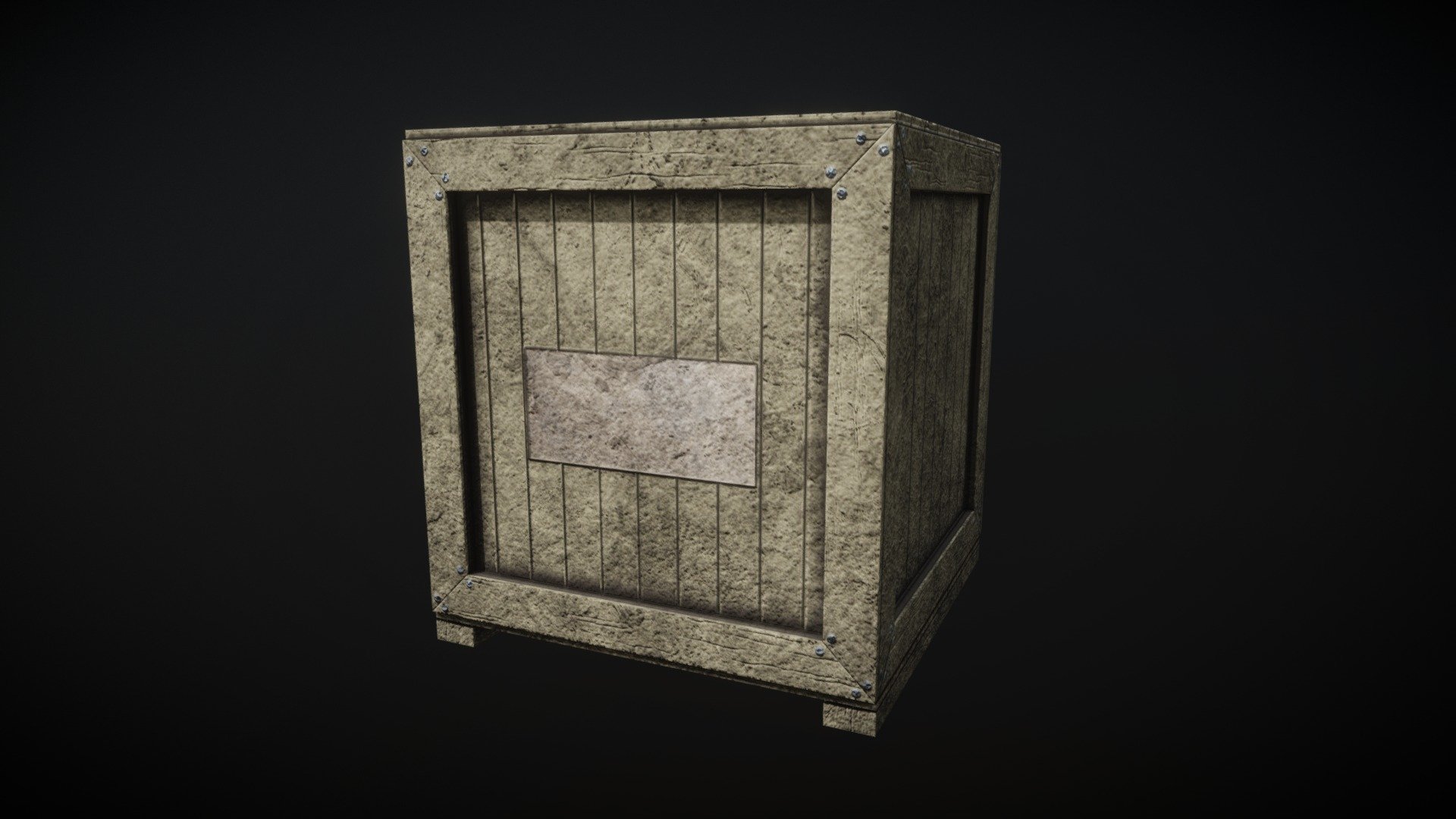 Wooden Crate
